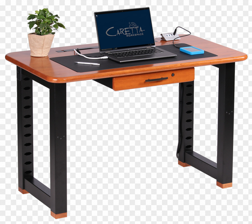 Table Office Computer Desk Desktop Computers PNG