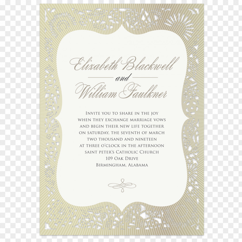 Wedding Invitation Convite Brown Font PNG