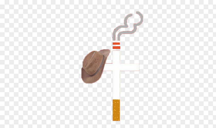 Cartoon Cigarette Cross Drawing PNG