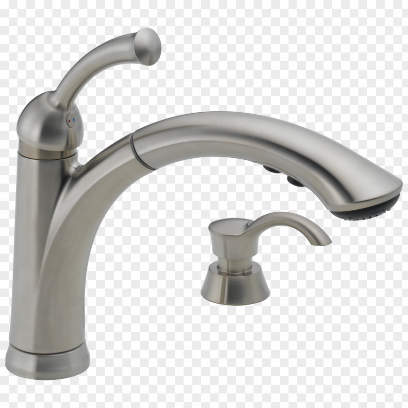 Faucet Tap Stainless Steel Kitchen Sink Bathroom PNG