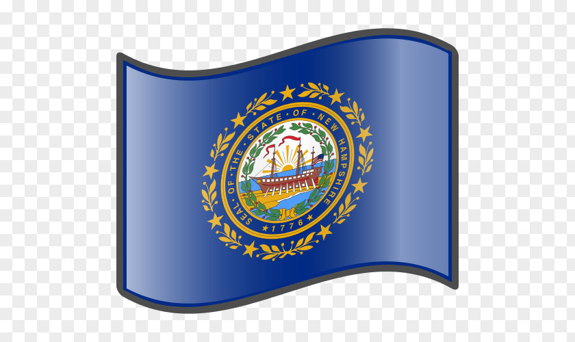 Flag And Seal Of New Hampshire Virginia State PNG