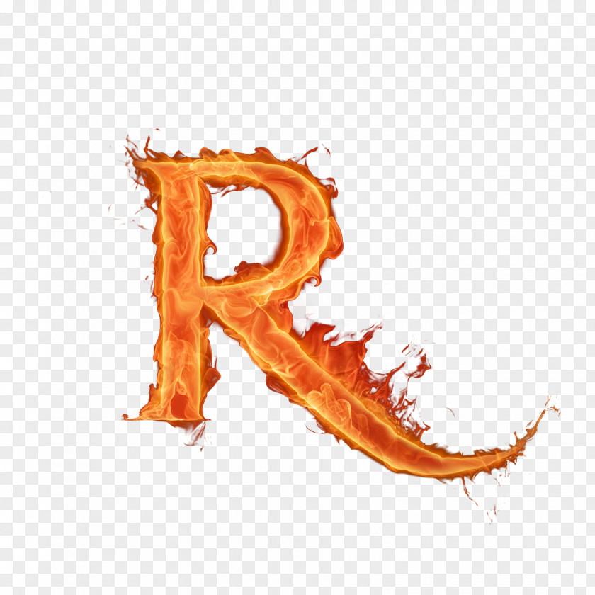 Flame Letter Fire Alphabet Font PNG