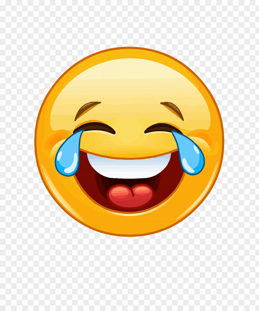 Laugh Emoji Laughter Love IOS 10 PNG