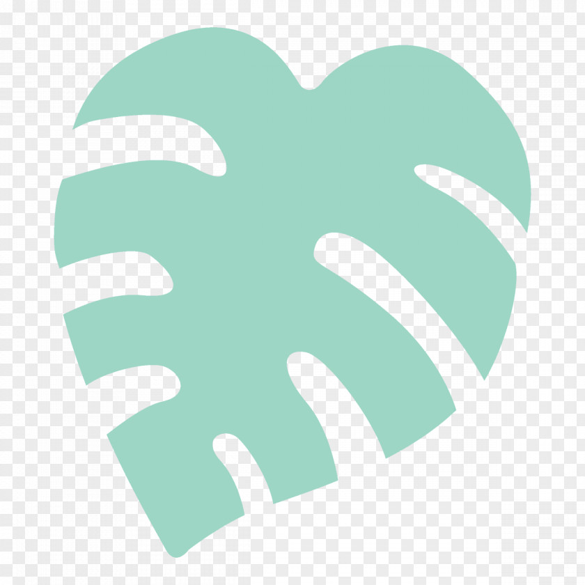 Symbol Hand Green Leaf Logo PNG