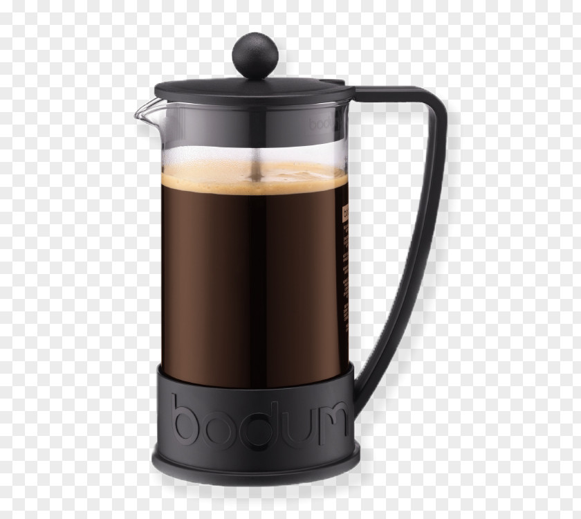 Coffee Coffeemaker French Presses Bodum Brewed PNG