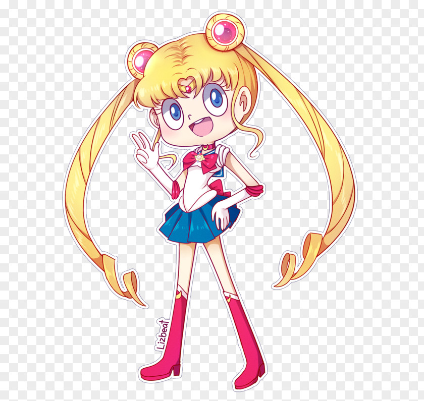 Sailor Moon Chibiusa Pluto Uranus Venus PNG