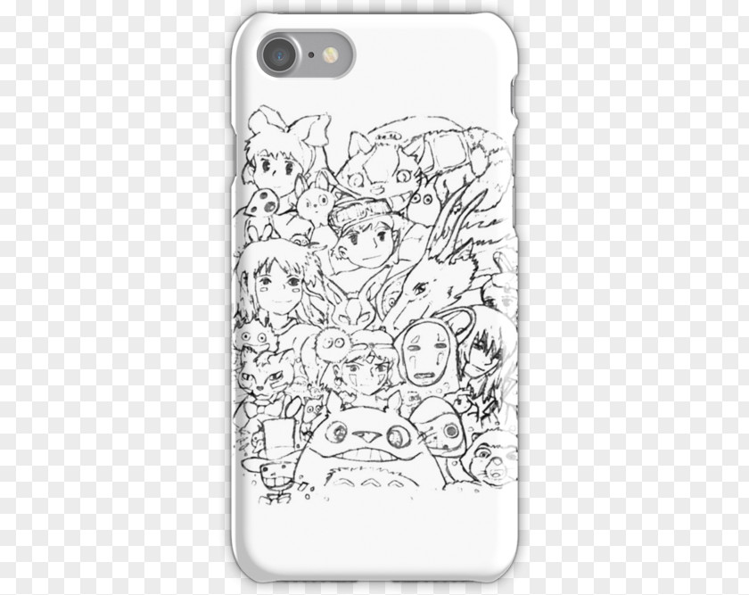 Studio Ghibli Illustration IPhone 6 7 5c Emoji SE PNG