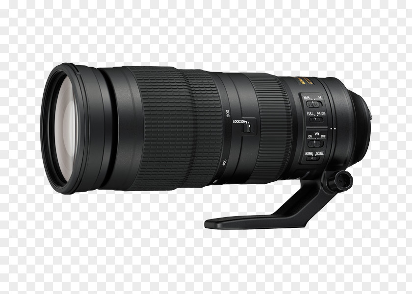 Camera Lens Nikon AF-S DX Nikkor 35mm F/1.8G 200-500mm F/5.6E ED VR Autofocus PNG