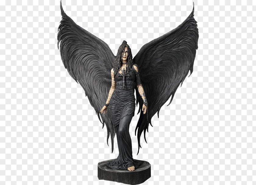 Luis Royo Statue Figurine Dead Moon Sculpture Malefic Time PNG