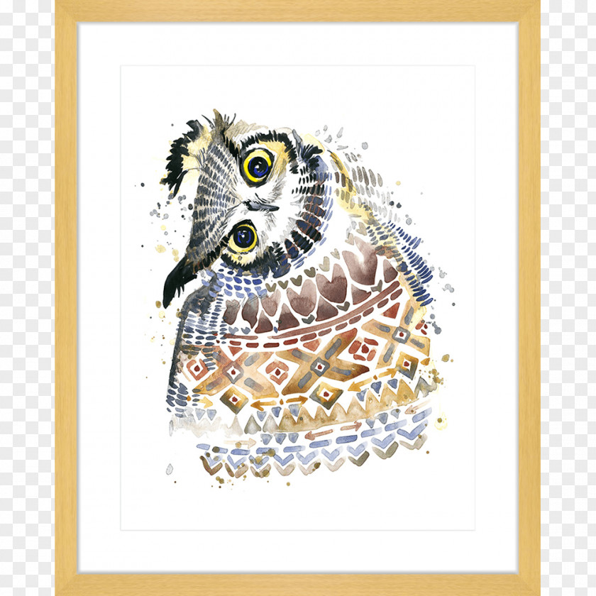 Owl Bird T-shirt Dress PNG