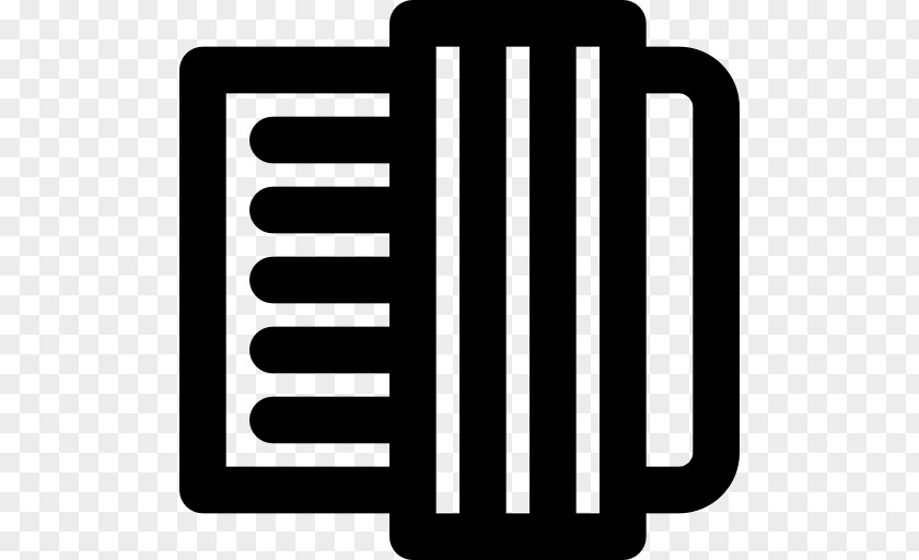 Accordion Black And White Monochrome Photography Logo PNG
