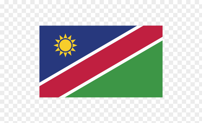 Flag Of Namibia Oshana Region National PNG