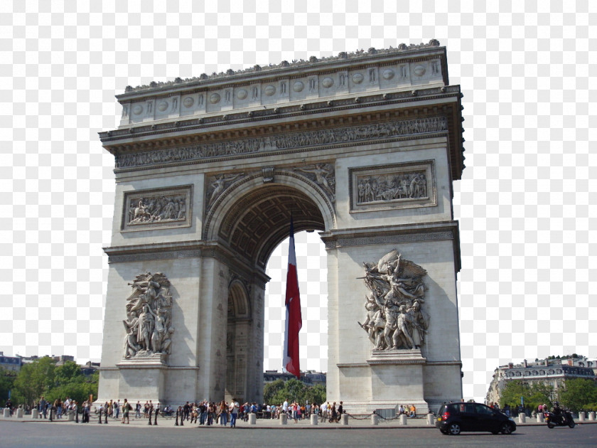 France Arc De Triomphe Du Carrousel Champs-xc9lysxe9es Eiffel Tower Notre-Dame Paris PNG
