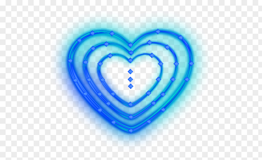 Heart Brush Electric Blue Cobalt Desktop Wallpaper Circle Font PNG