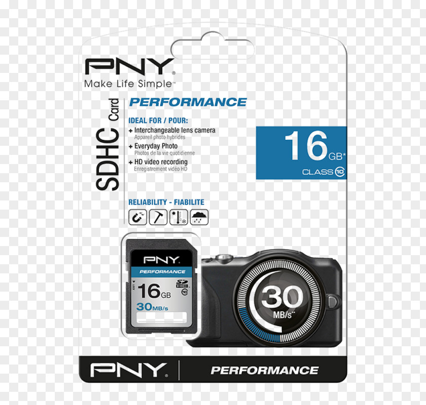 Live Performance Flash Memory Cards Secure Digital PNY Technologies Data Gigabyte PNG