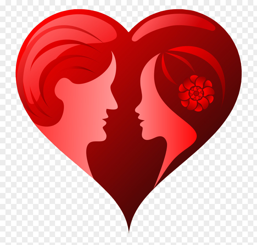 Love Couple Heart Dating Clip Art PNG