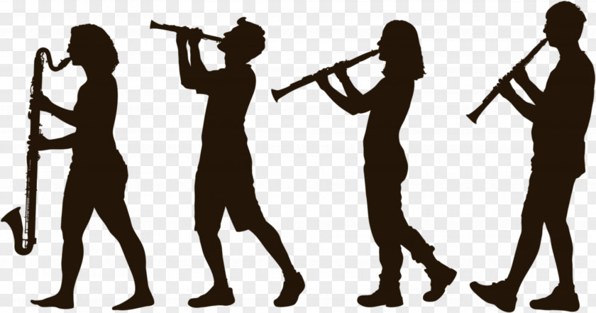 Silhouette Clarinet Choir Koninklijk Conservatorium Brussel Musician Clarinetist PNG