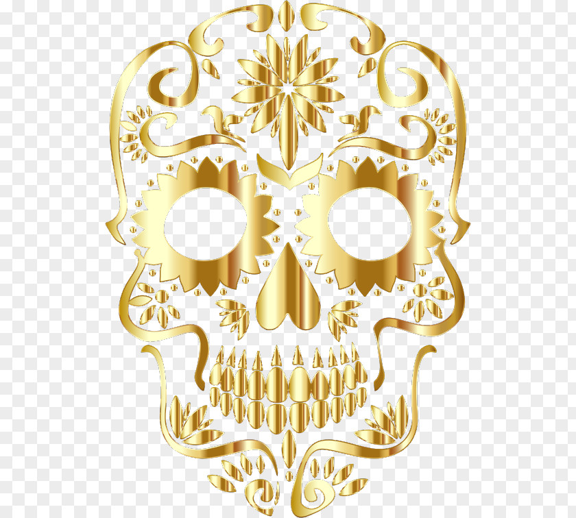 Sugar Skull La Calavera Catrina Clip Art PNG