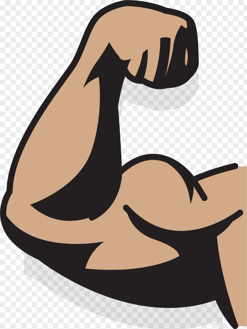 A Strong Upper Arm Muscle Drawing Augu0161delms PNG