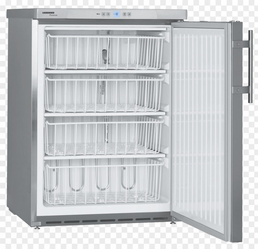 Liebherr GGU1500 Under Counter Freezer Arca Vertical SGN 3010 Freezers Stainless Steel PNG