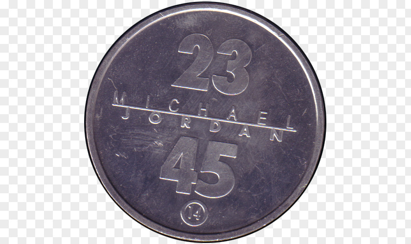 Michael Jordan Coin Money Currency Font PNG