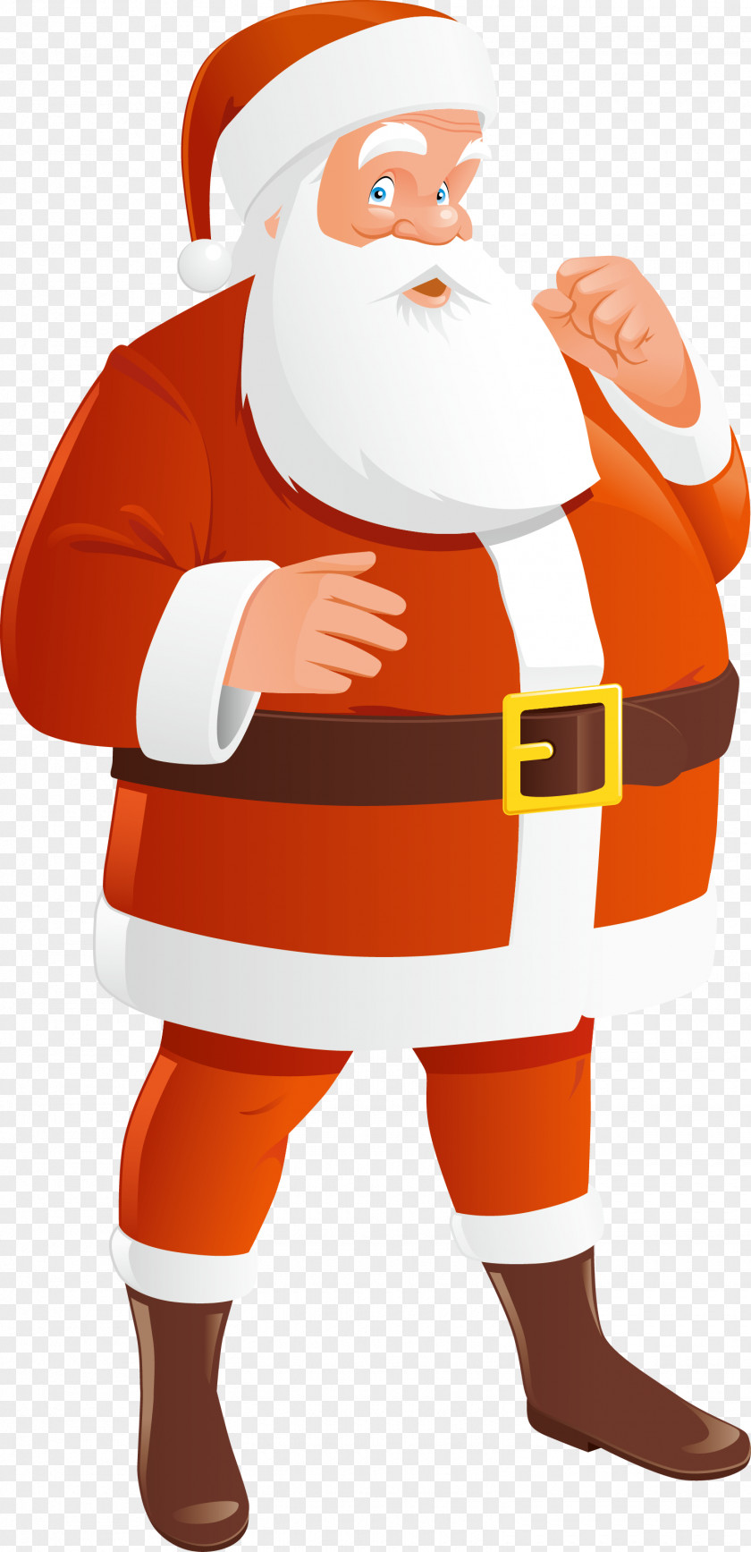 Santa Claus Vector SantaCon Christmas Gift Illustration PNG