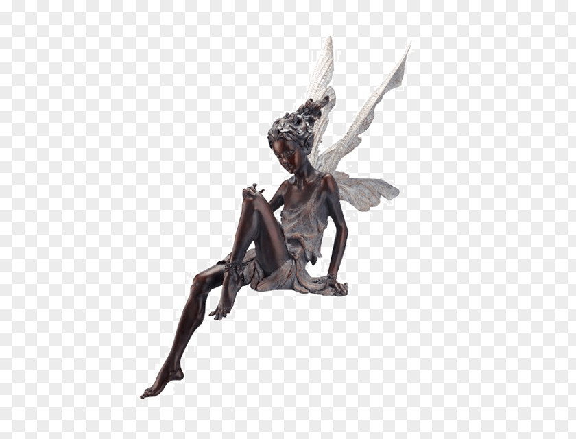 The Fairy Scatters Flowers Garden Ornament Statue Sculpture Figurine PNG