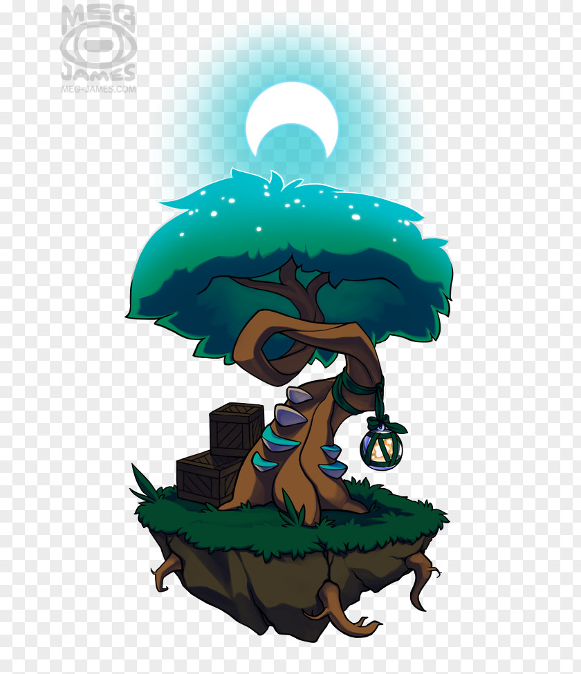 Under The Tree Illustration Clip Art Organism Legendary Creature PNG