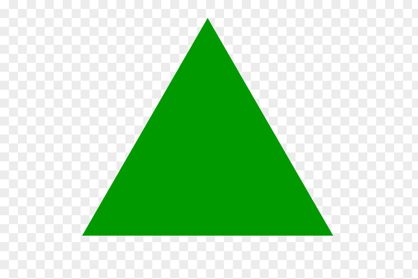Baby Card Shape Equilateral Triangle Green Polygon PNG