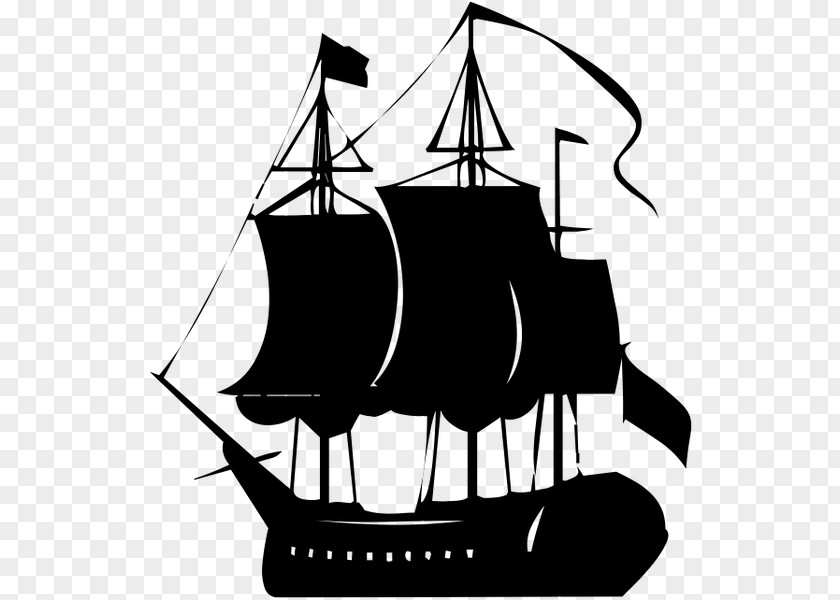 Boat Drawing Tall Ship Piracy Image Sticker Vector Graphics PNG