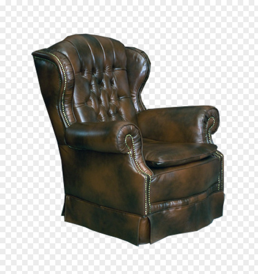 Chair Club Leather Recliner PNG