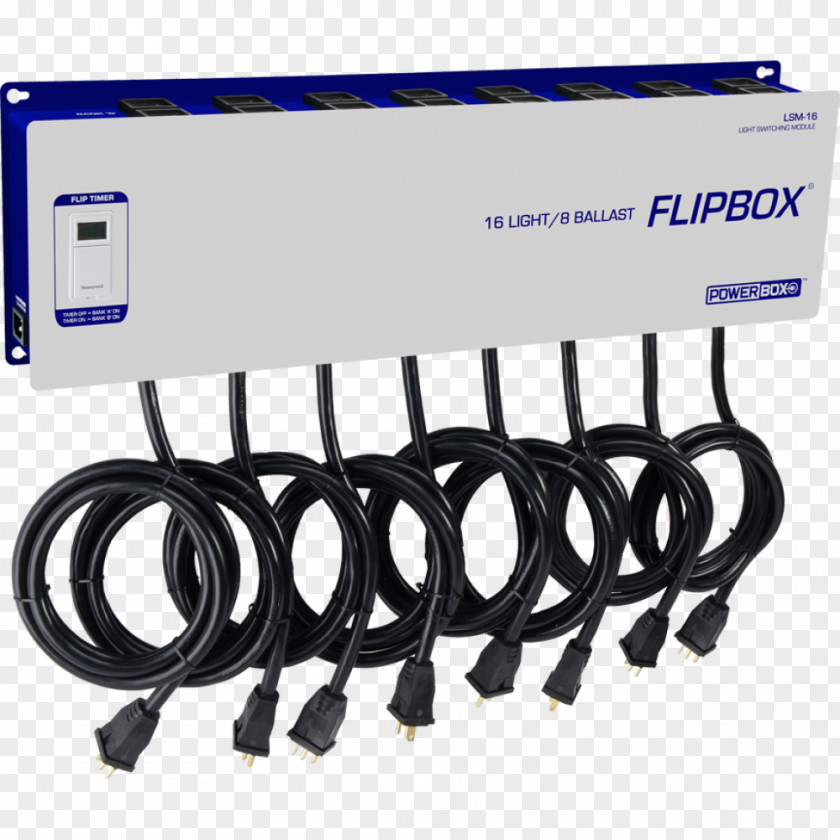 Hydroponic Grow Box Fertilizer Powerbox LSM-20 Flipbox Lighting Timer Light Electrical Ballast PNG
