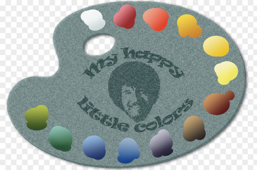 Bob Ross Oil Painting Color PNG