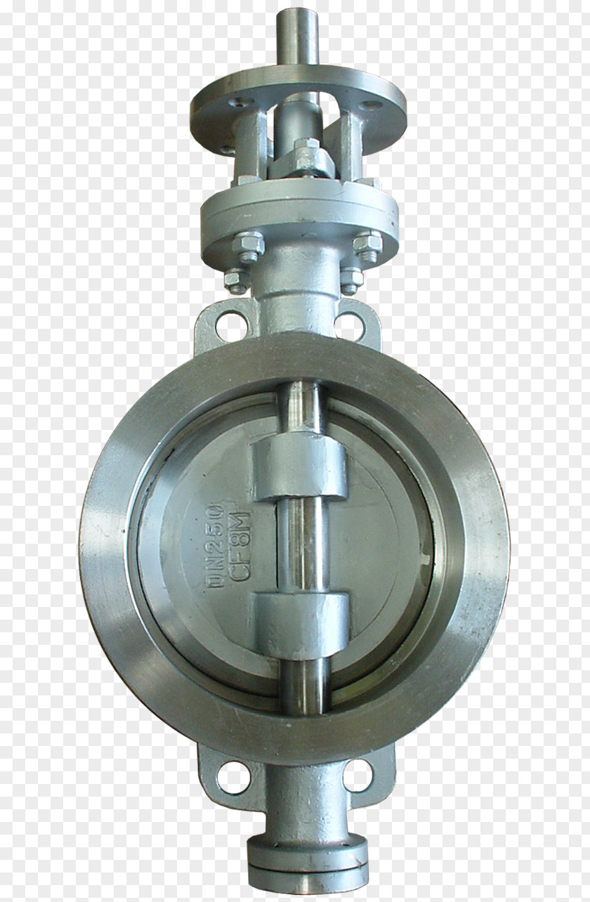 Butterfly Valve Angle Metal PNG