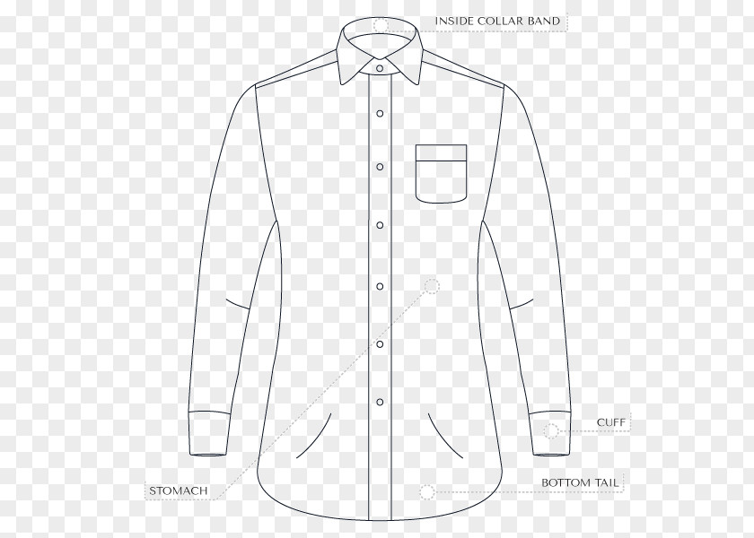 Dress Shirt Collar Clothing Pattern PNG