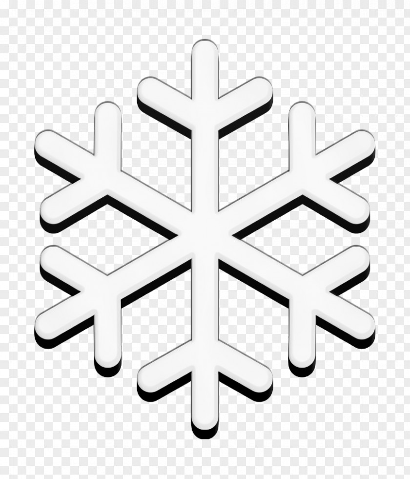 Freezer Icon Snowflake Minimal Christmas PNG