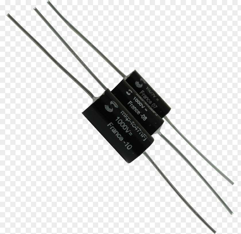 Metalized Capacitor Diode Polypropylene Electronics Electronic Component PNG