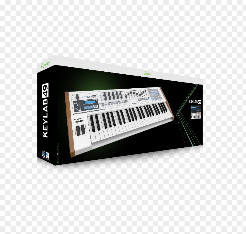 Musical Instruments Digital Piano Arturia MIDI Controllers Keyboard PNG