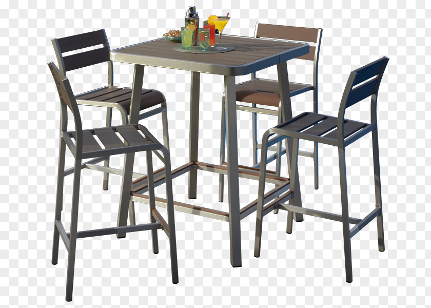 Patio Furniture Bar Stool Table Chair PNG