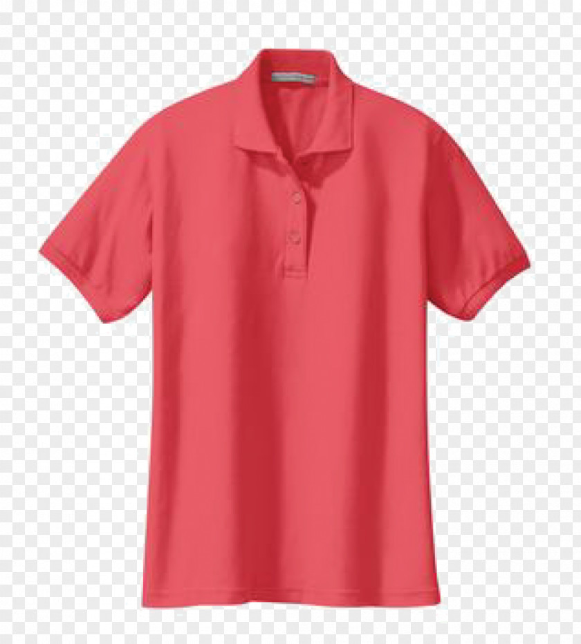 Polo Shirt Piqué Lacoste Silk Sleeve PNG