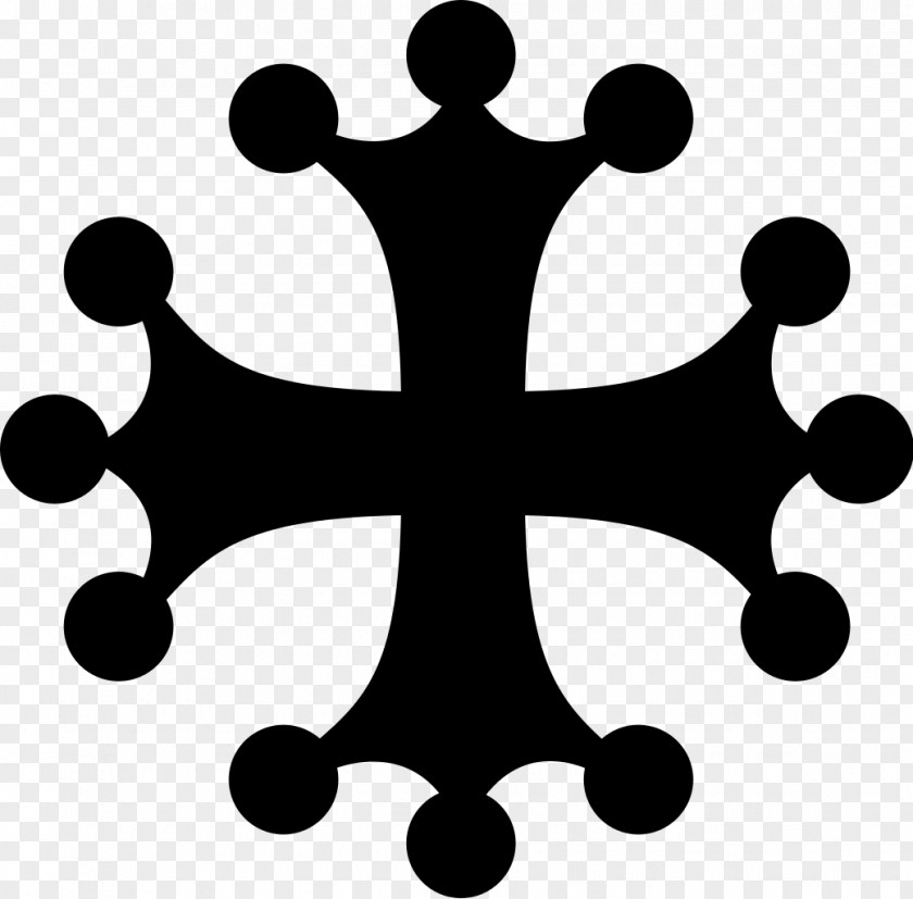 Symbol Occitan Cross Christian Heraldry PNG