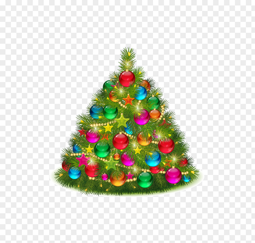 A Christmas Tree Ornament Lights Clip Art PNG