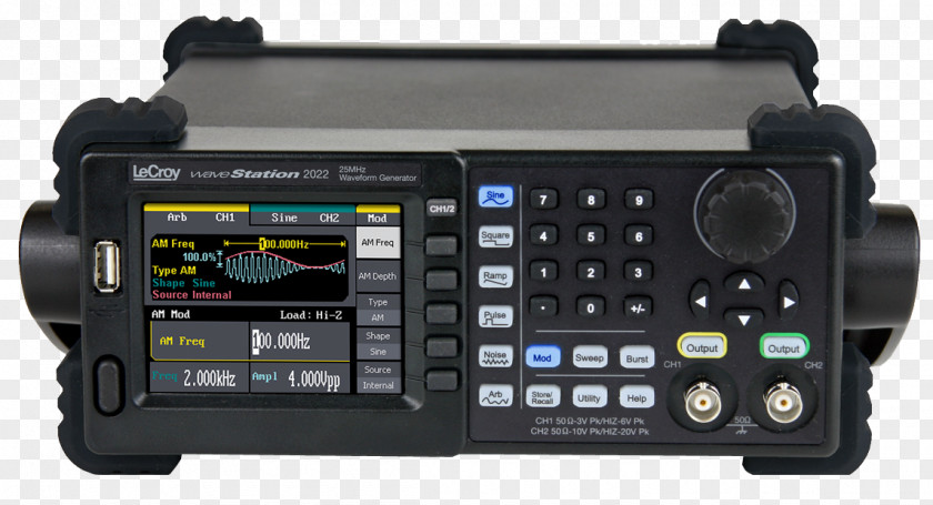 Electronics Teledyne LeCroy Function Generator Arbitrary Waveform Electronic Test Equipment PNG