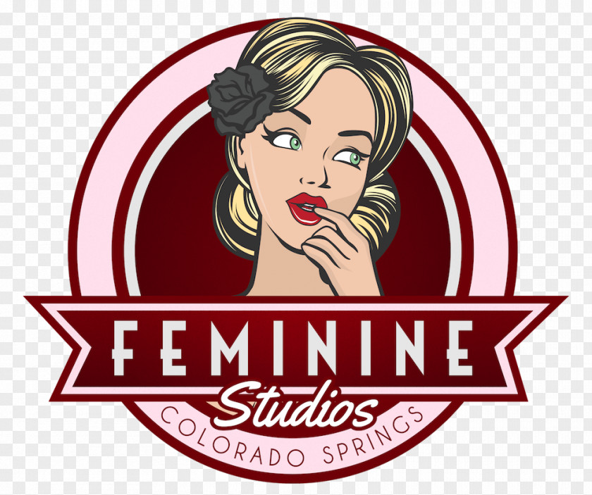 Feminine Logo Character Cartoon Clip Art PNG