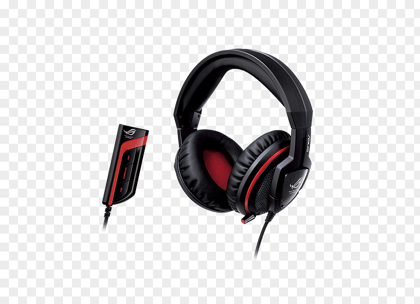 Headphones Headset 7.1 Surround Sound Republic Of Gamers ASUS Strix PNG