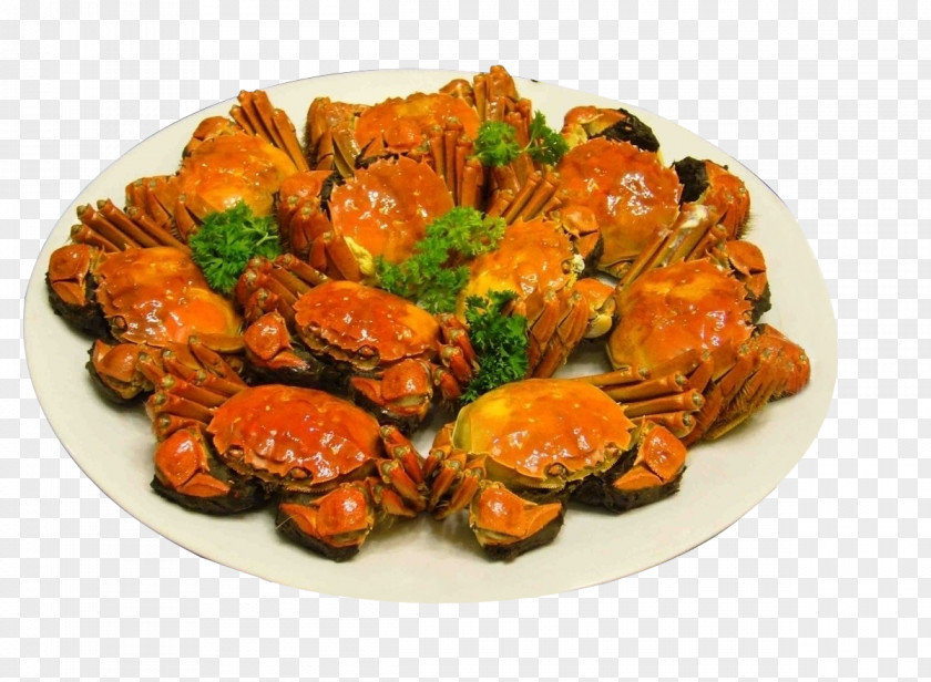 Market Crabs Yangcheng Lake Crab Chinese Cuisine Asian Hot Pot PNG