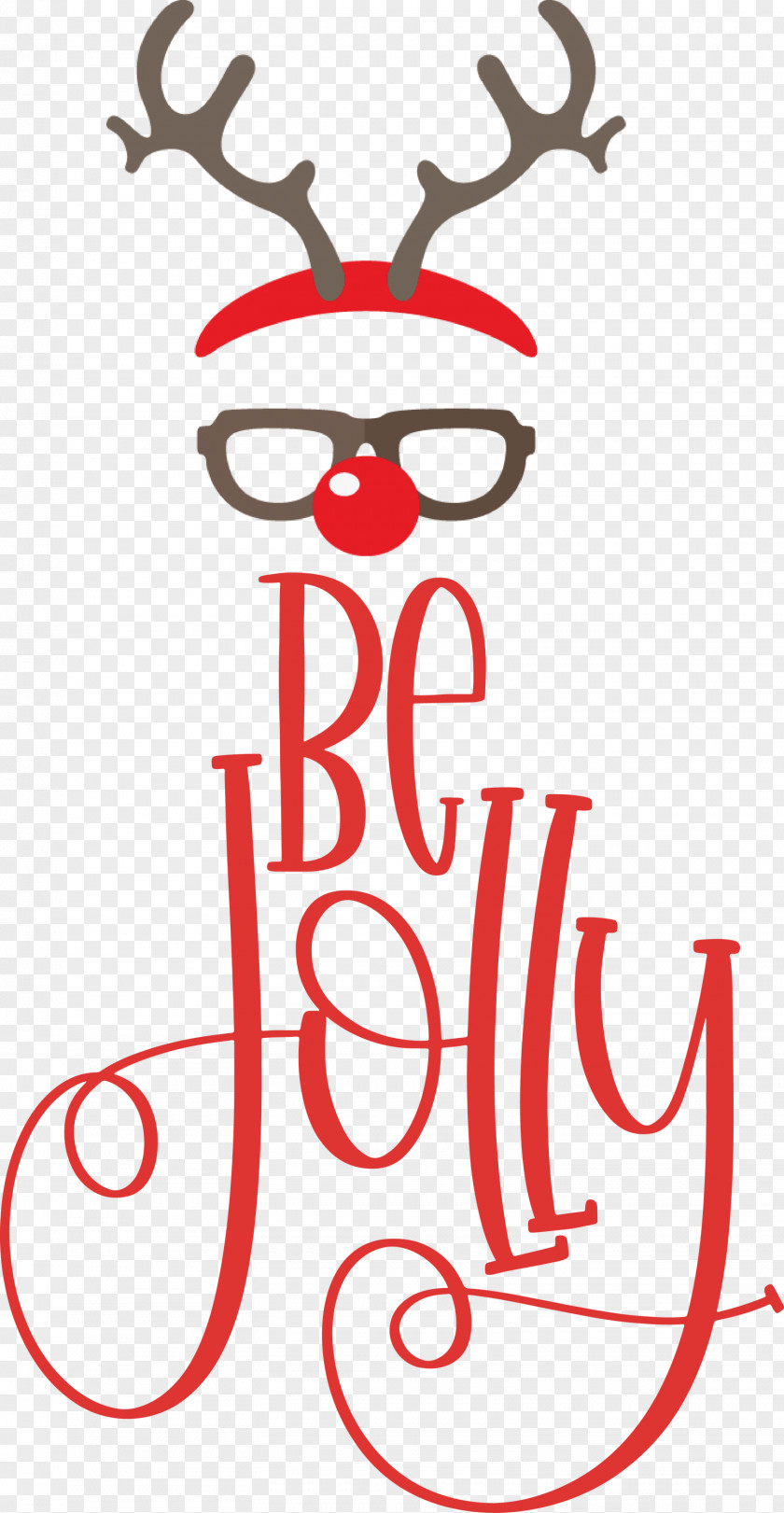 Be Jolly Christmas New Year PNG