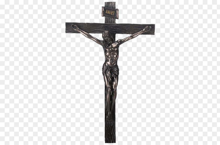 Christian Cross Crucifixion Of Jesus Bronze Wall PNG