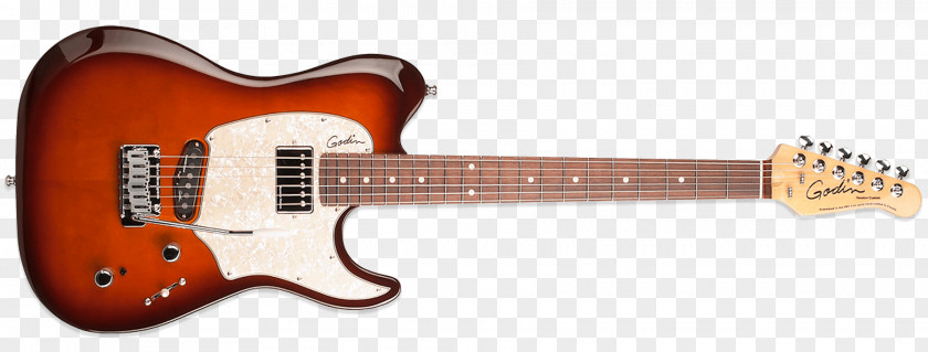 Light Burst Godin Guitar Musical Instruments Fender Stratocaster Telecaster PNG