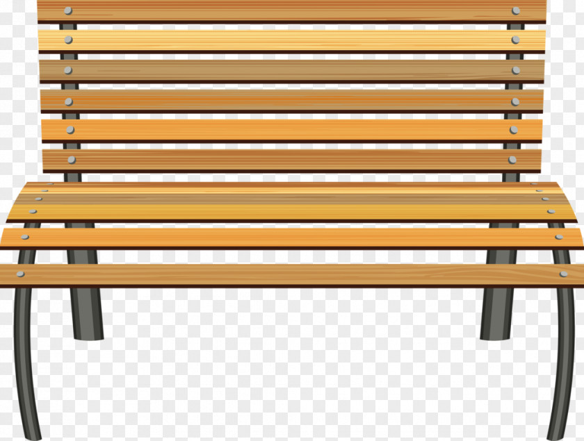 Table Bench Garden Furniture Clip Art PNG